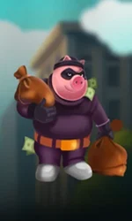 Gangsta Piggy: Hold and Win